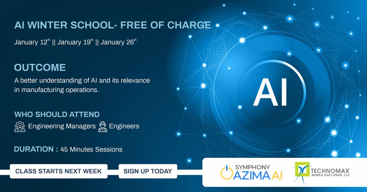 AI Winter School by Symphony Azima AI